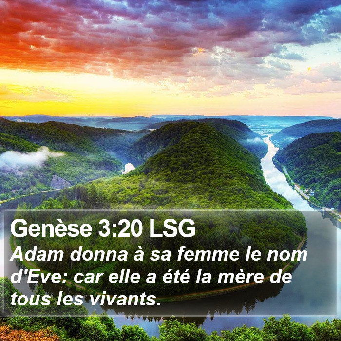 Genèse 3:20 LSG Bible Study