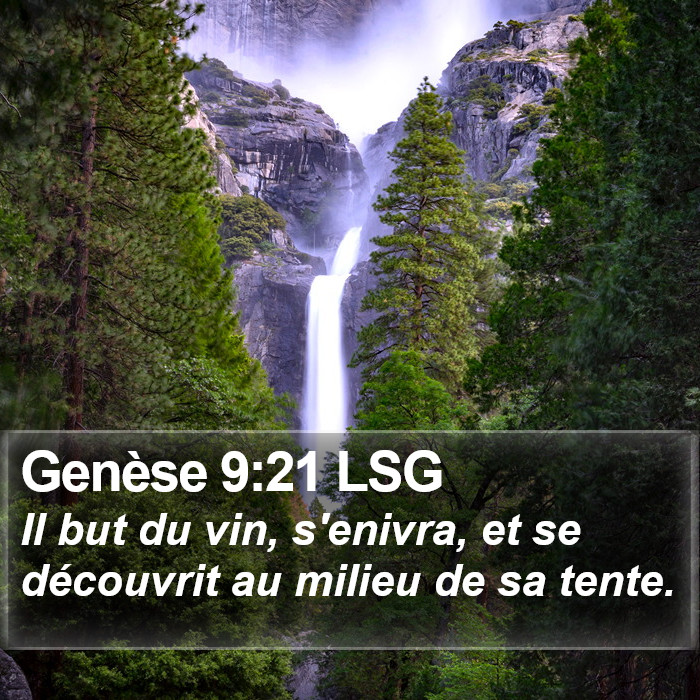 Genèse 9:21 LSG Bible Study