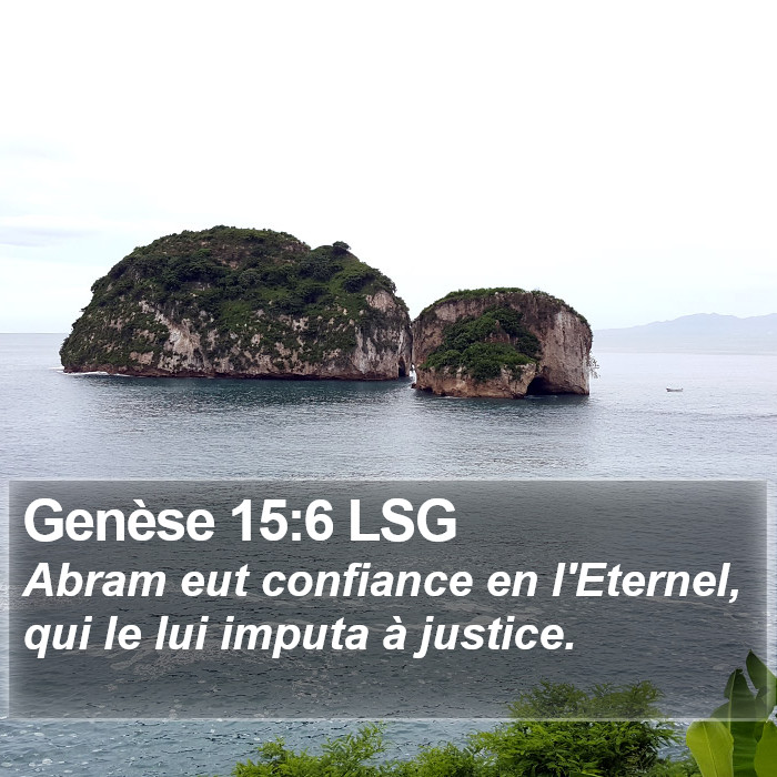 Genèse 15:6 LSG Bible Study