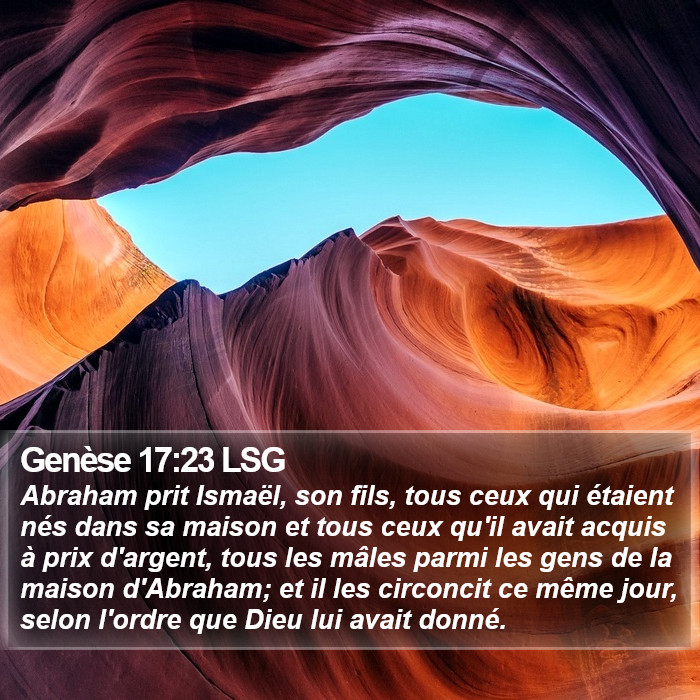 Genèse 17:23 LSG Bible Study