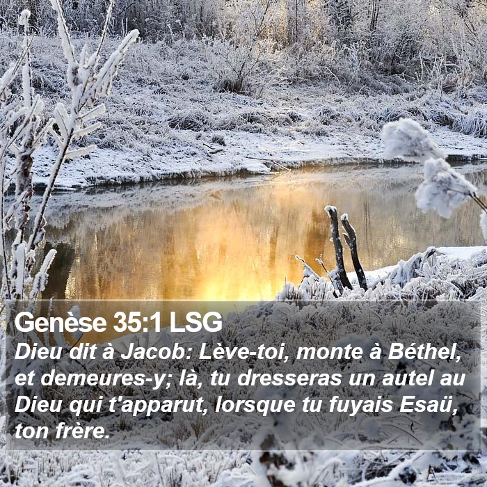Genèse 35:1 LSG Bible Study