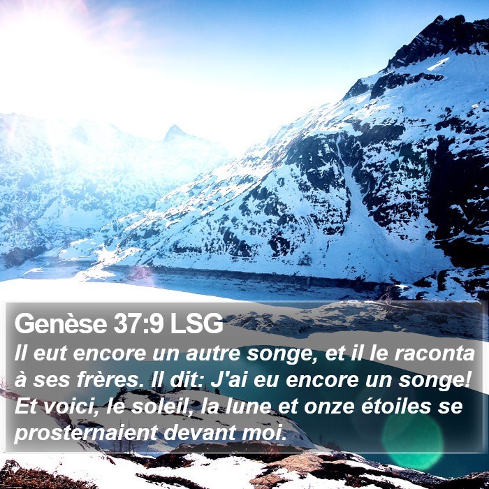 Genèse 37:9 LSG Bible Study