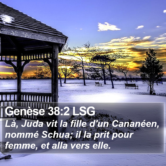 Genèse 38:2 LSG Bible Study