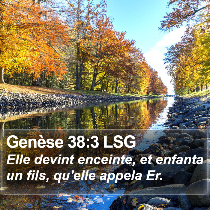 Genèse 38:3 LSG Bible Study