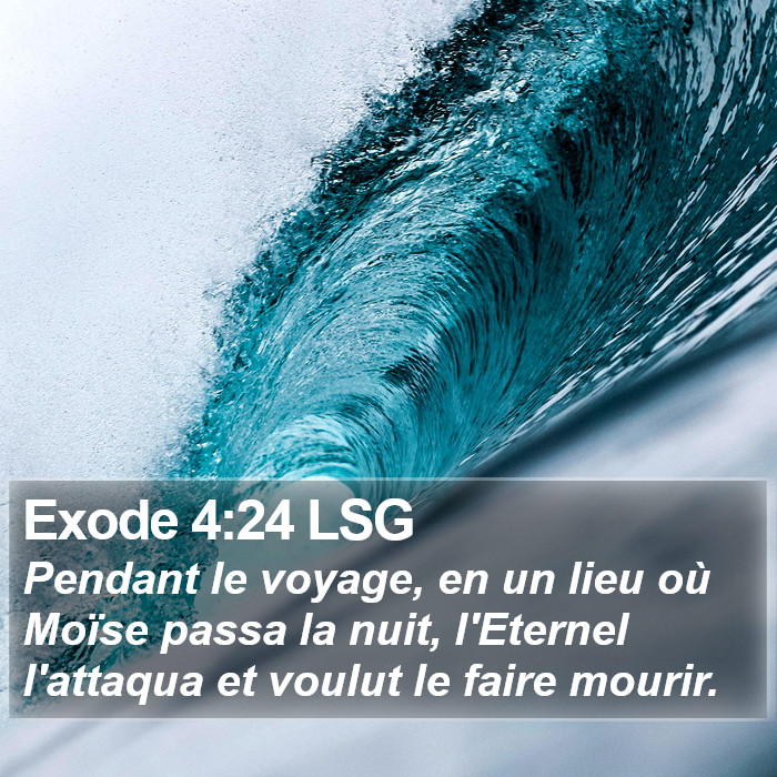 Exode 4:24 LSG Bible Study