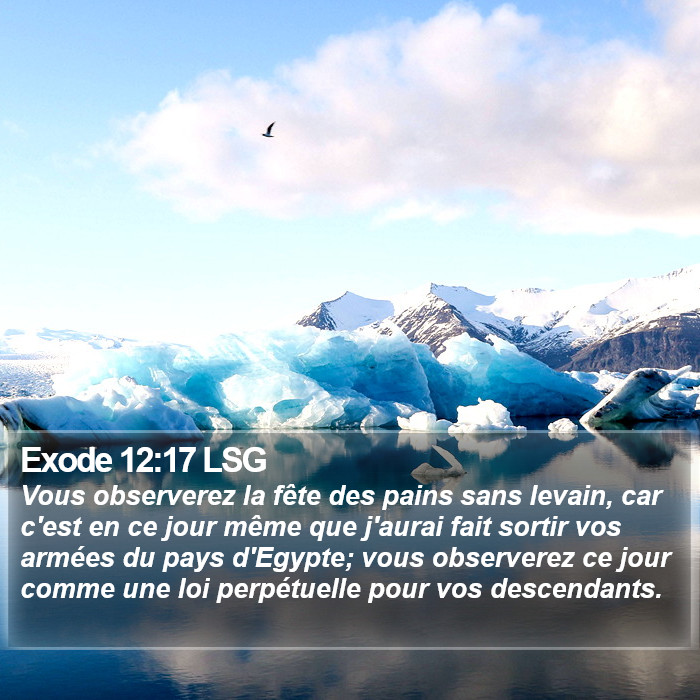 Exode 12:17 LSG Bible Study