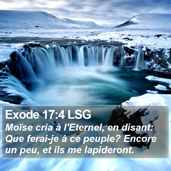 Exode 17:4 LSG Bible Study