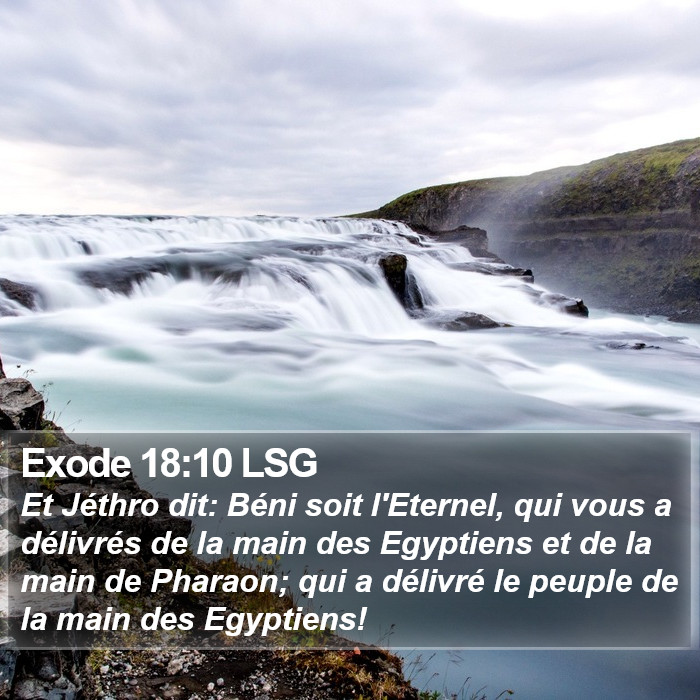 Exode 18:10 LSG Bible Study