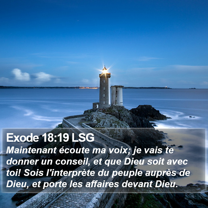 Exode 18:19 LSG Bible Study