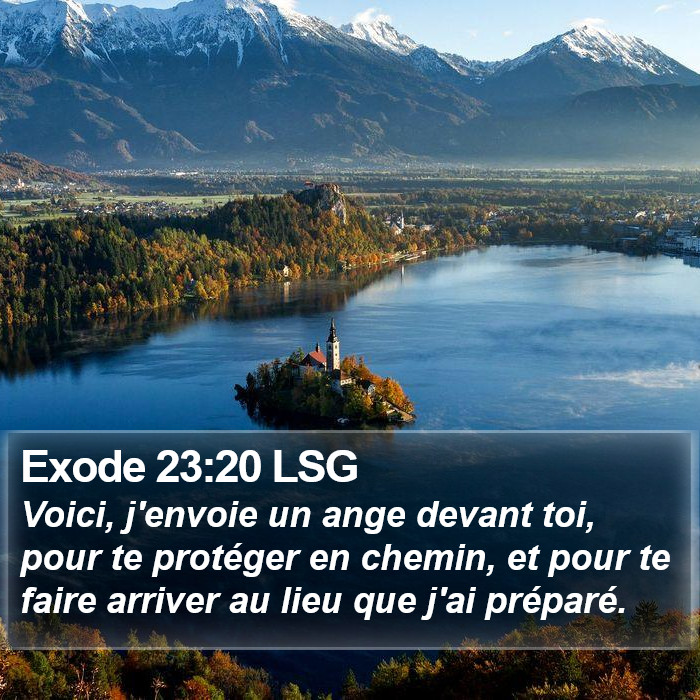 Exode 23:20 LSG Bible Study
