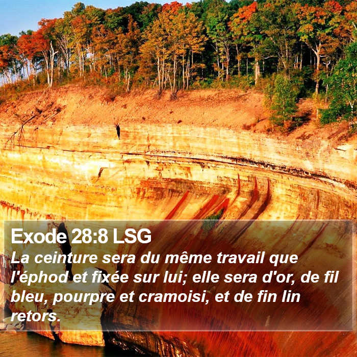 Exode 28:8 LSG Bible Study