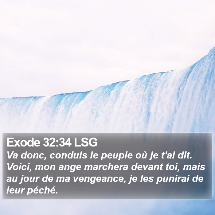 Exode 32:34 LSG Bible Study
