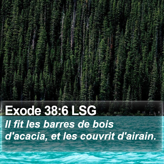 Exode 38:6 LSG Bible Study
