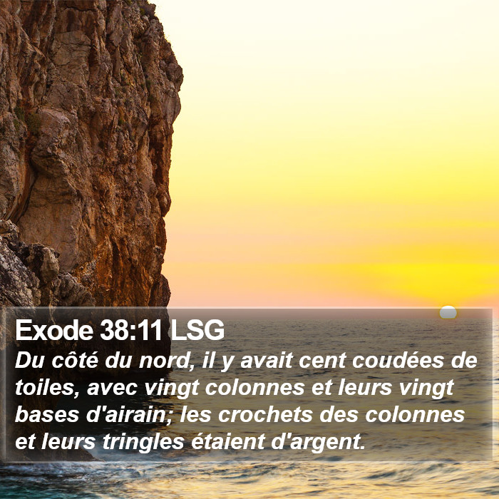 Exode 38:11 LSG Bible Study