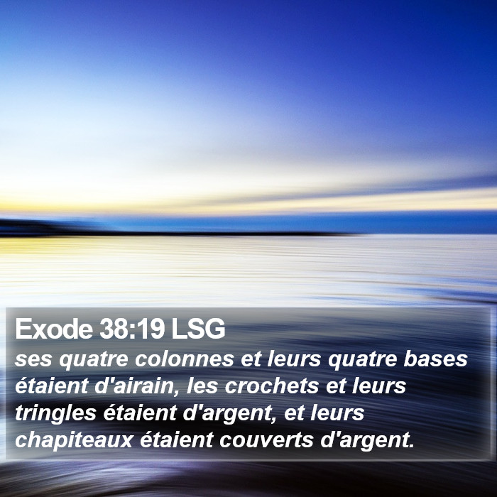 Exode 38:19 LSG Bible Study