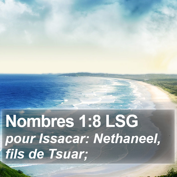 Nombres 1:8 LSG Bible Study