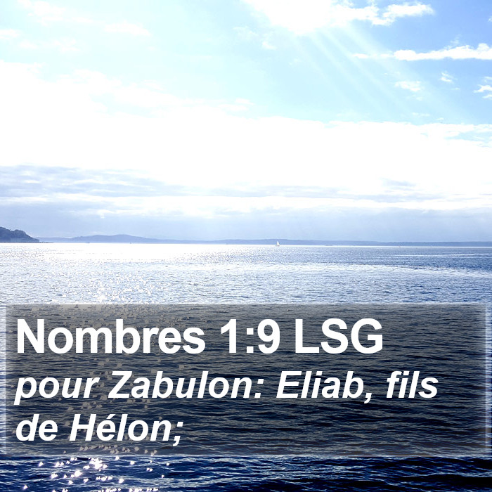 Nombres 1:9 LSG Bible Study