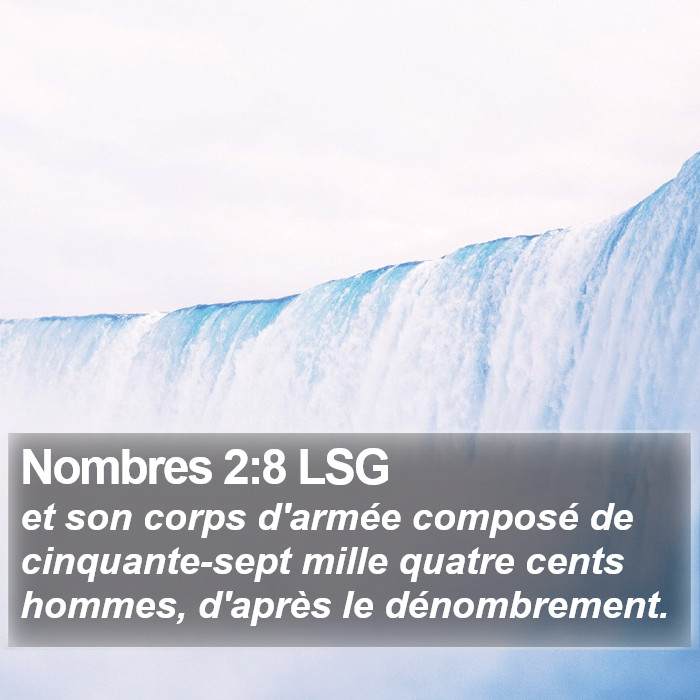 Nombres 2:8 LSG Bible Study