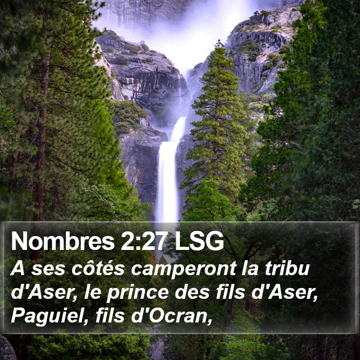 Nombres 2:27 LSG Bible Study