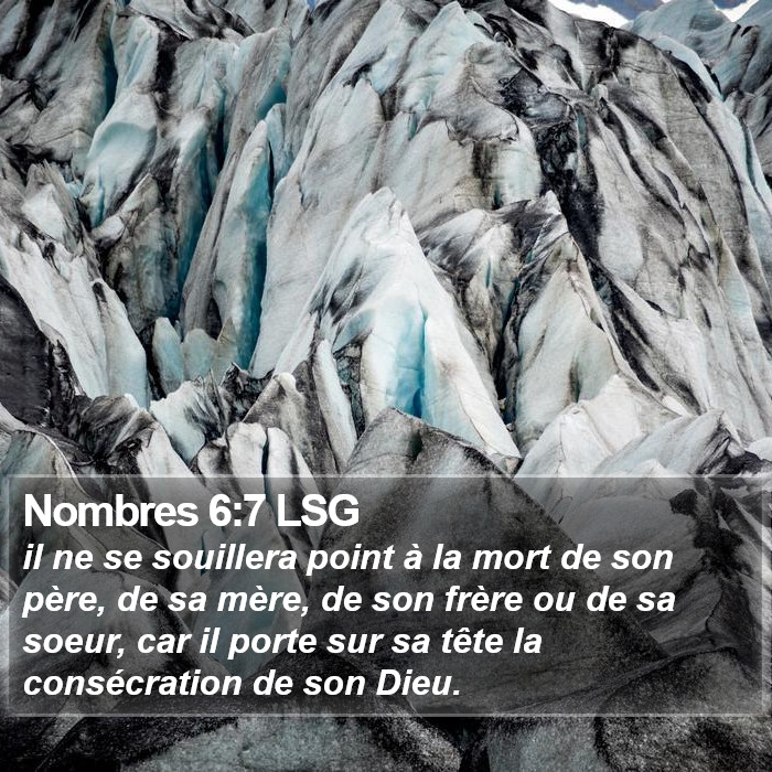 Nombres 6:7 LSG Bible Study