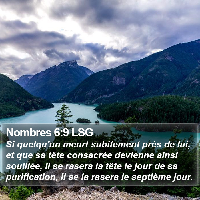 Nombres 6:9 LSG Bible Study