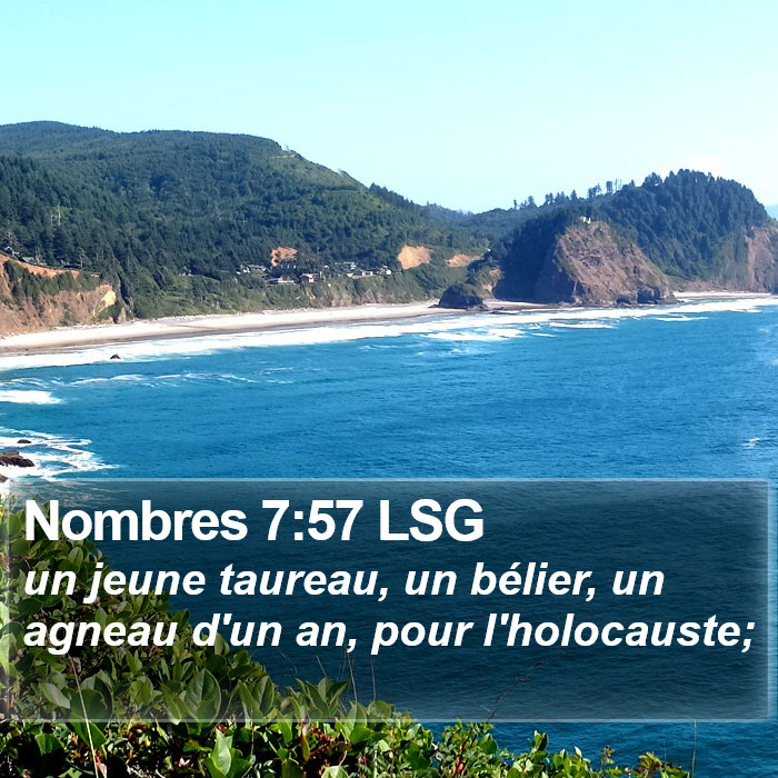 Nombres 7:57 LSG Bible Study