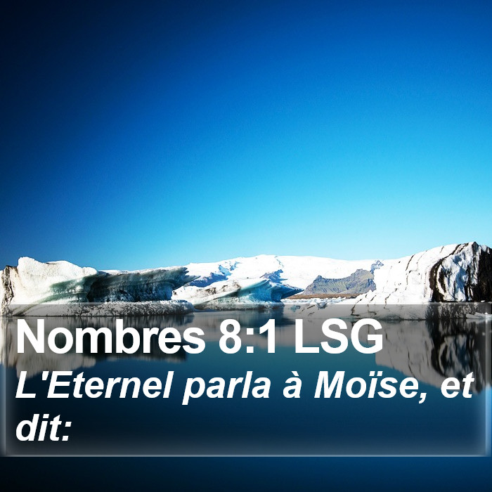 Nombres 8:1 LSG Bible Study