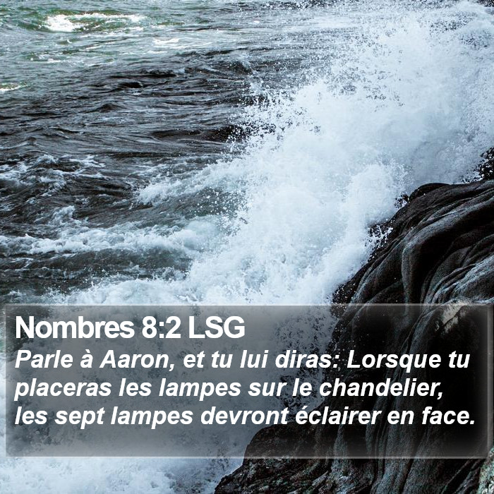 Nombres 8:2 LSG Bible Study