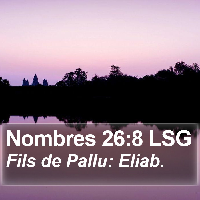 Nombres 26:8 LSG Bible Study