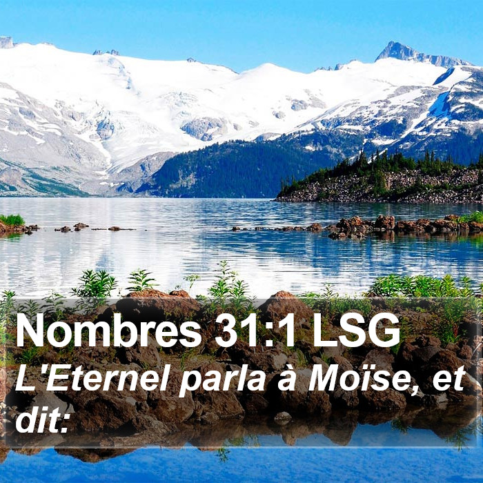 Nombres 31:1 LSG Bible Study