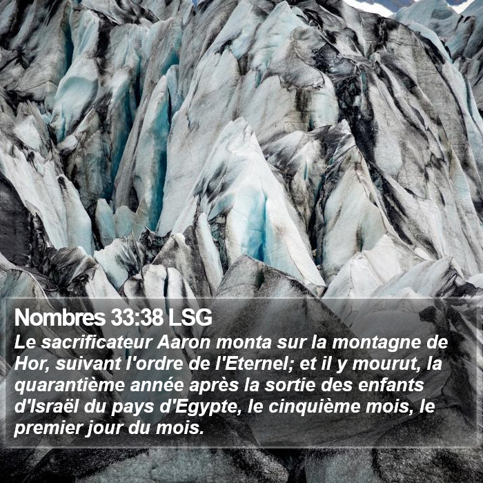 Nombres 33:38 LSG Bible Study