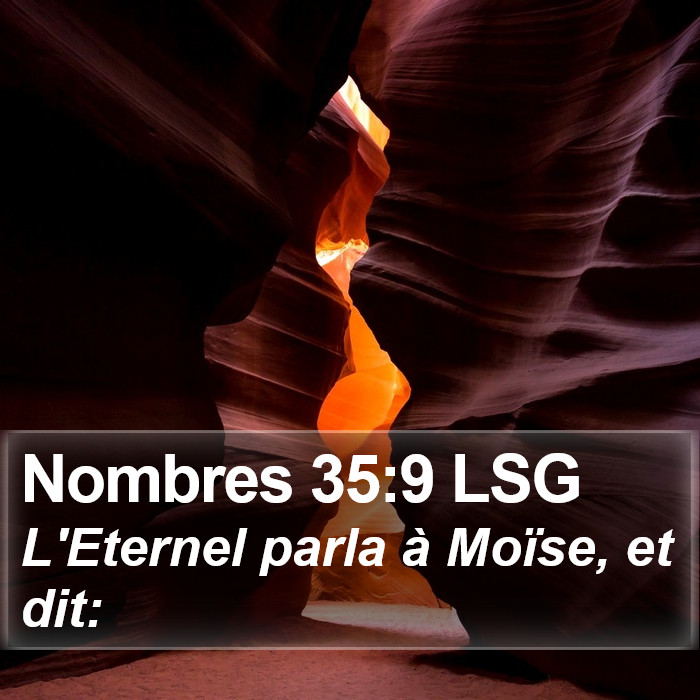 Nombres 35:9 LSG Bible Study