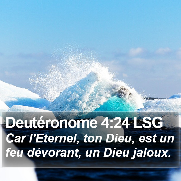 Deutéronome 4:24 LSG Bible Study