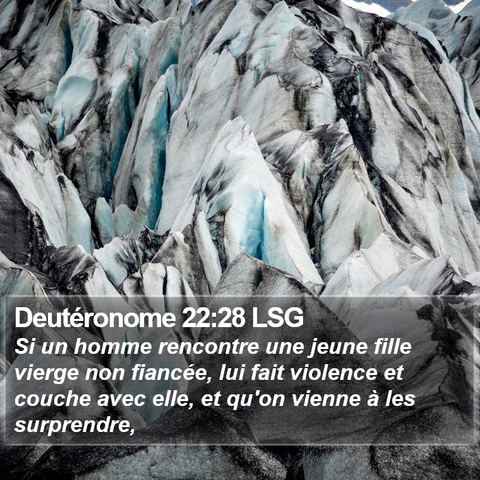 Deutéronome 22:28 LSG Bible Study