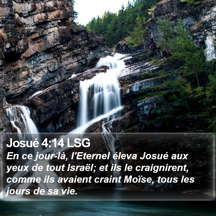 Josué 4:14 LSG Bible Study