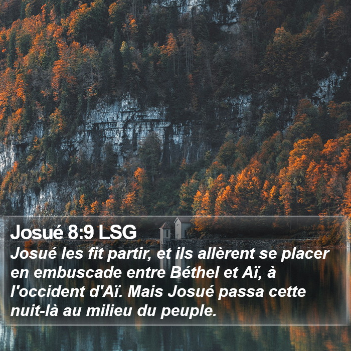 Josué 8:9 LSG Bible Study