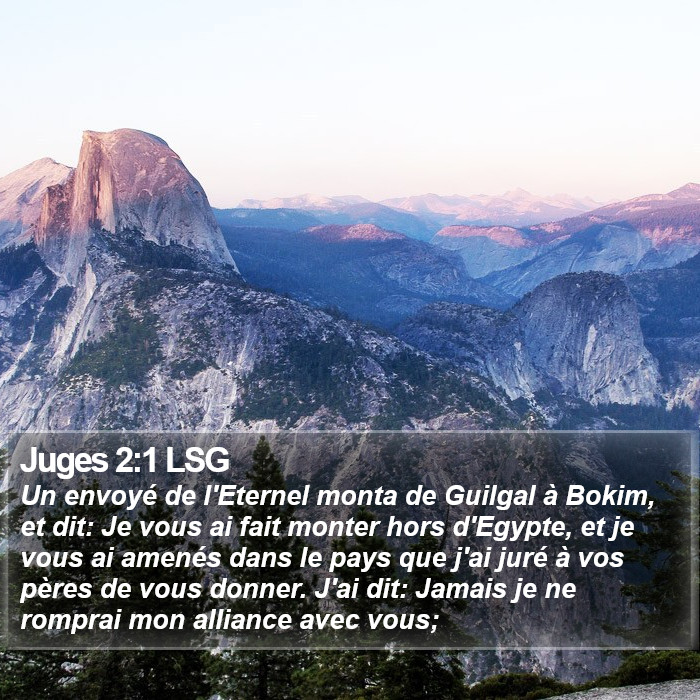 Juges 2:1 LSG Bible Study