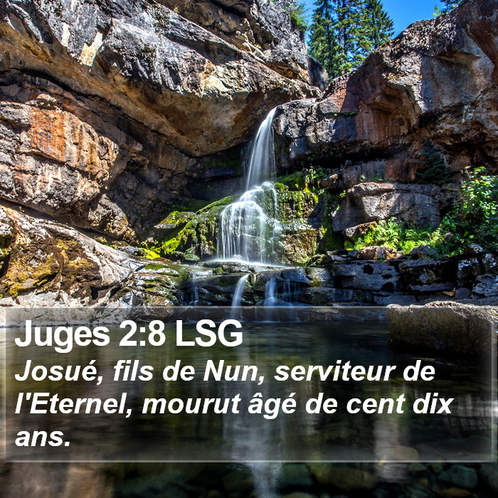 Juges 2:8 LSG Bible Study