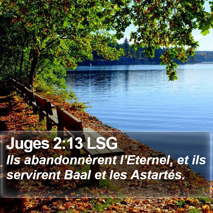 Juges 2:13 LSG Bible Study
