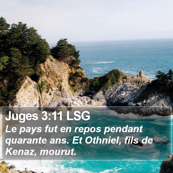 Juges 3:11 LSG Bible Study