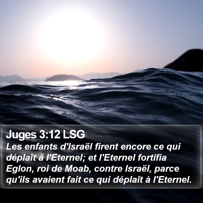 Juges 3:12 LSG Bible Study