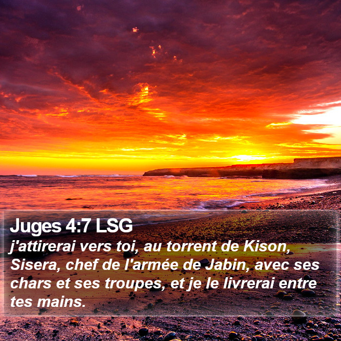 Juges 4:7 LSG Bible Study