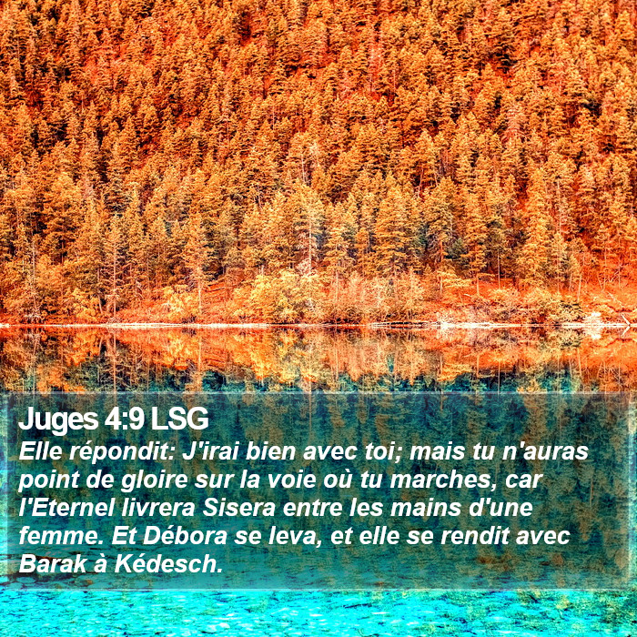 Juges 4:9 LSG Bible Study