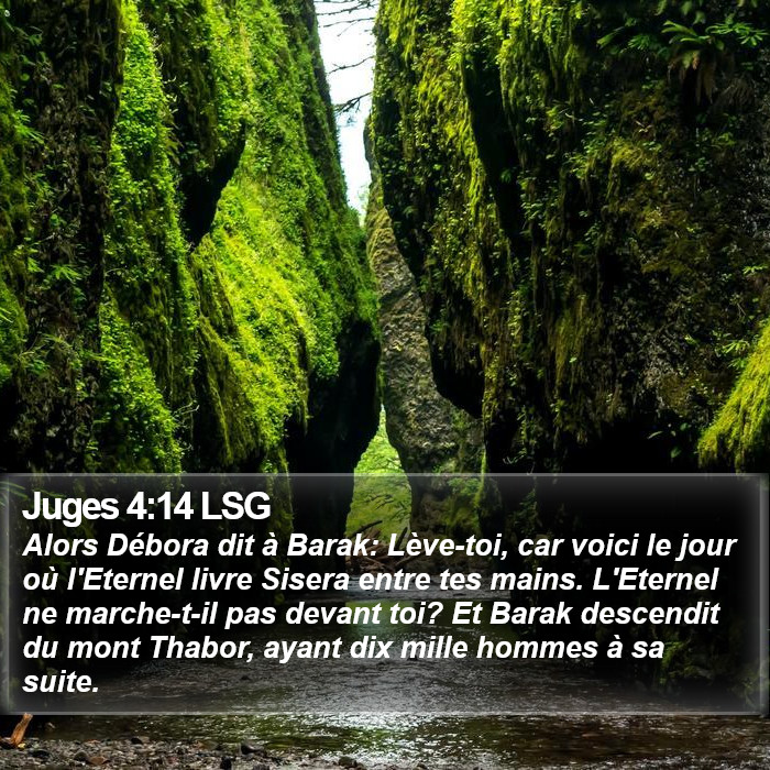 Juges 4:14 LSG Bible Study