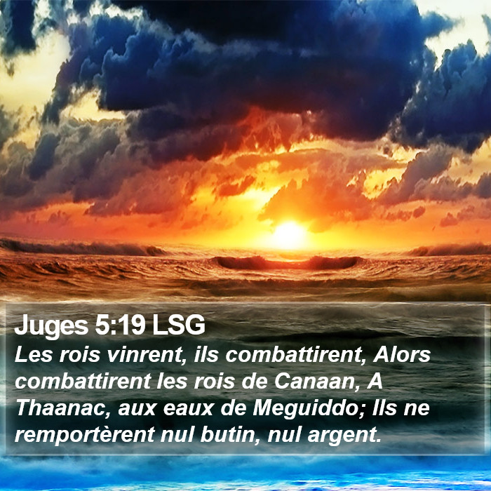 Juges 5:19 LSG Bible Study