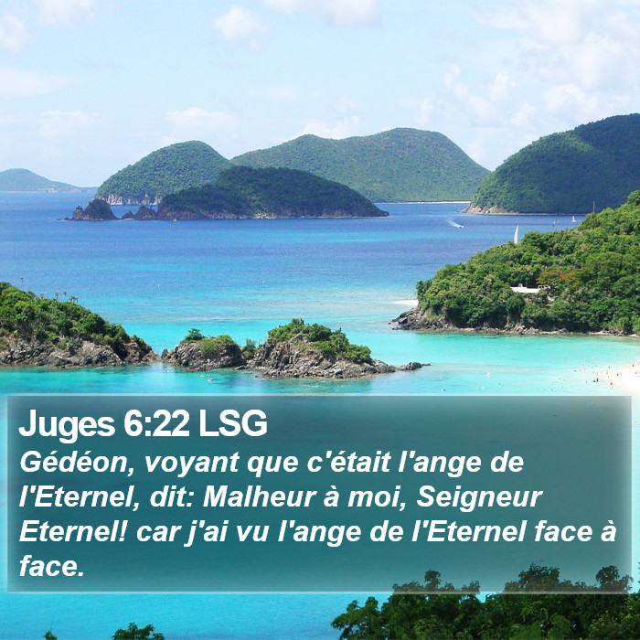 Juges 6:22 LSG Bible Study