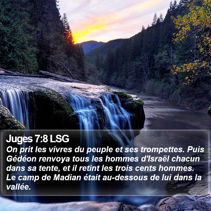 Juges 7:8 LSG Bible Study