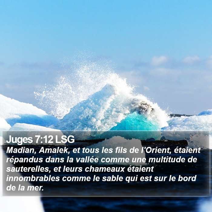 Juges 7:12 LSG Bible Study