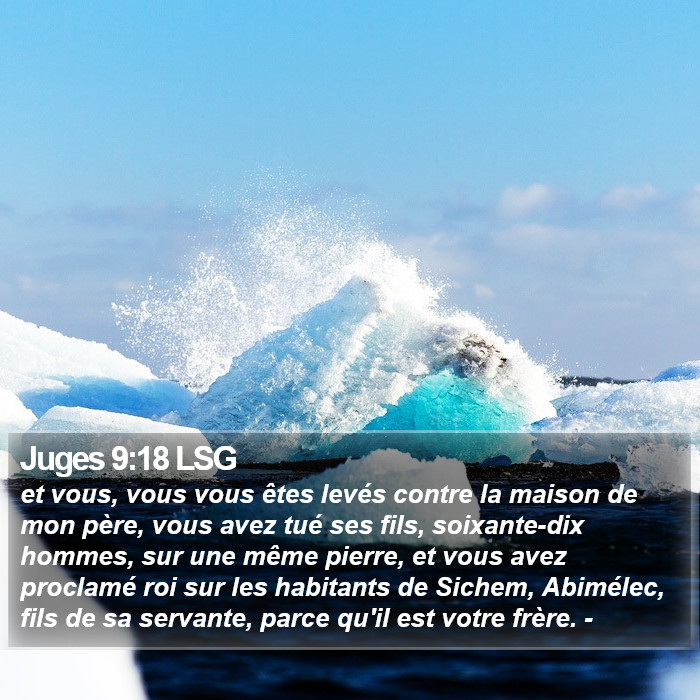 Juges 9:18 LSG Bible Study