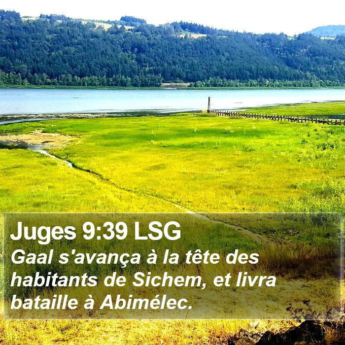 Juges 9:39 LSG Bible Study